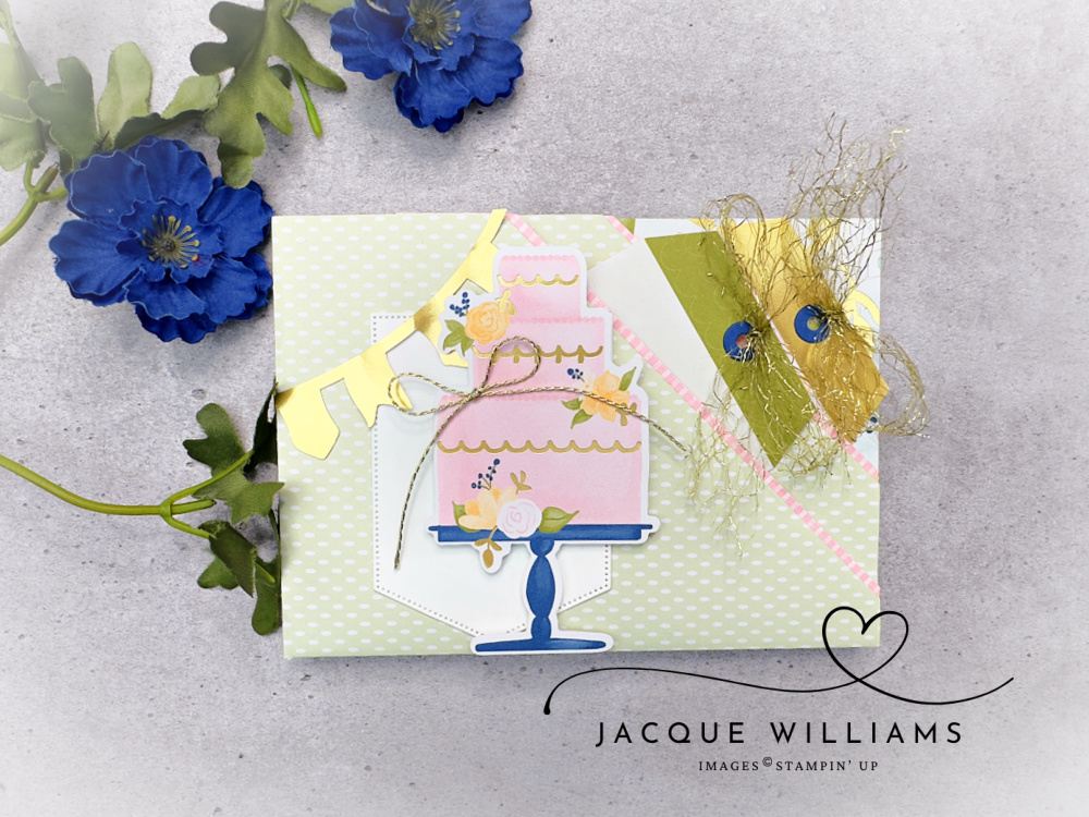 Stampin up wildflower birthday fun fold double pocket card free template nz blog