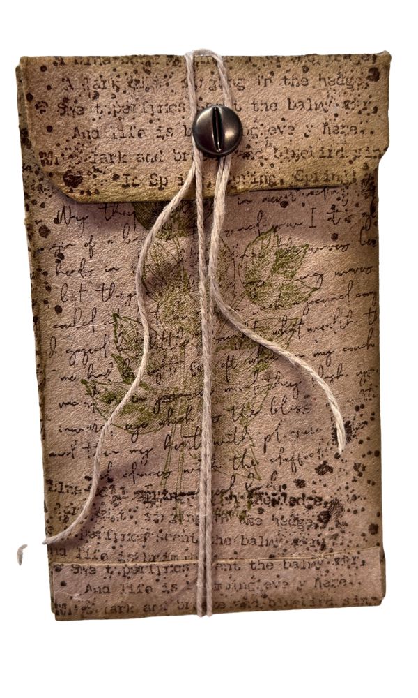 Upcycling idee verpackung basteln im vintagestil