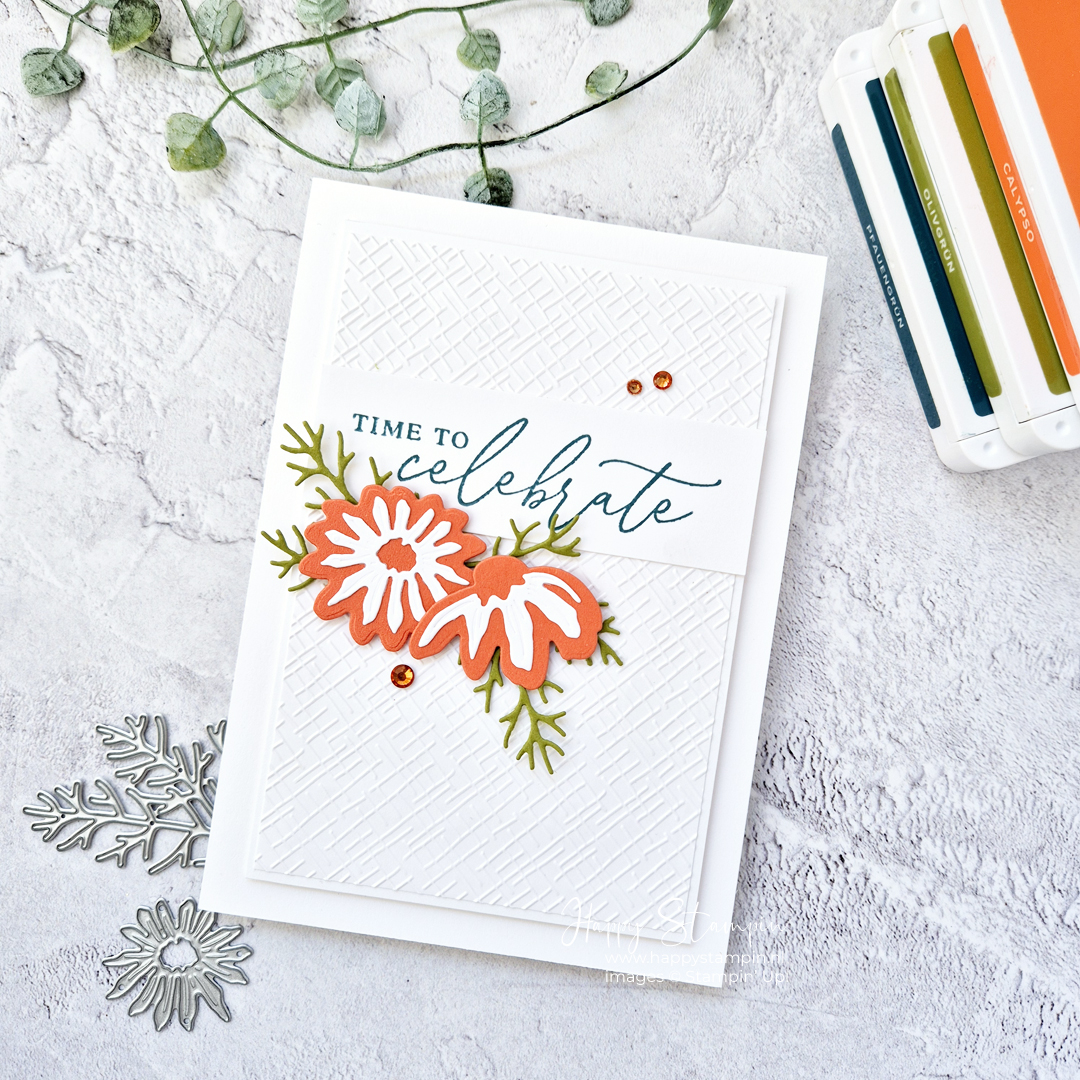 Stampin up   happy stampin   inspiratie en verkoop    cheerful daisies 1