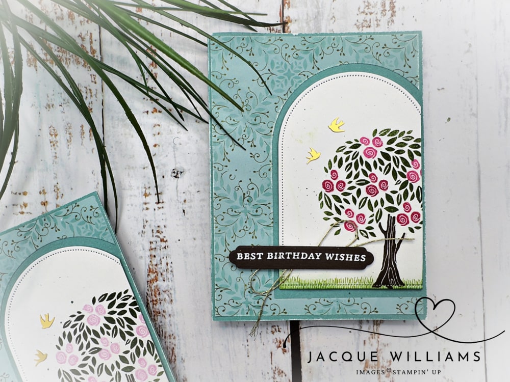 Stampin up pick a season everyday artches tree card storybook moments video tauranga blog min