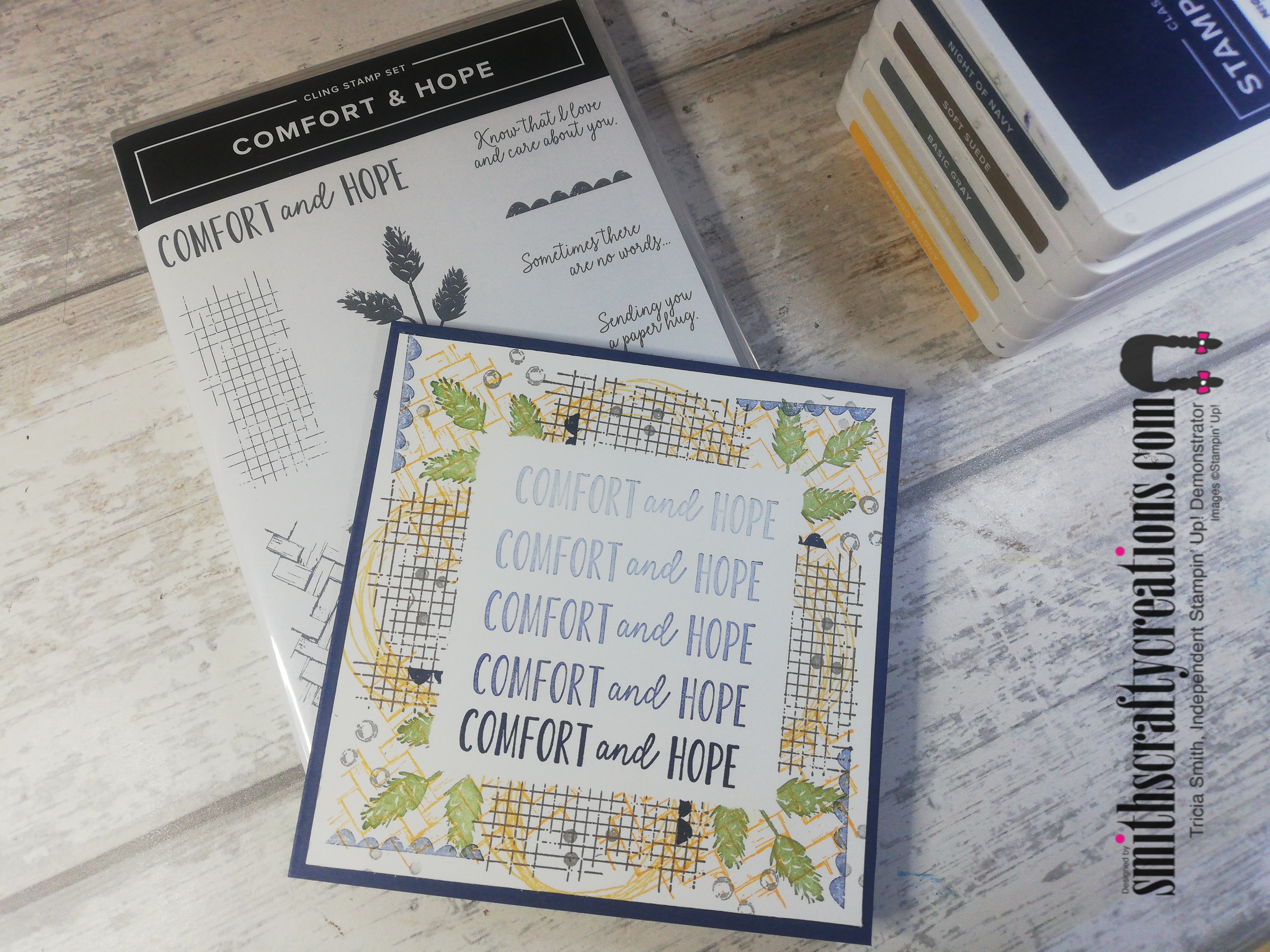 Comfort and hope stampin up 1