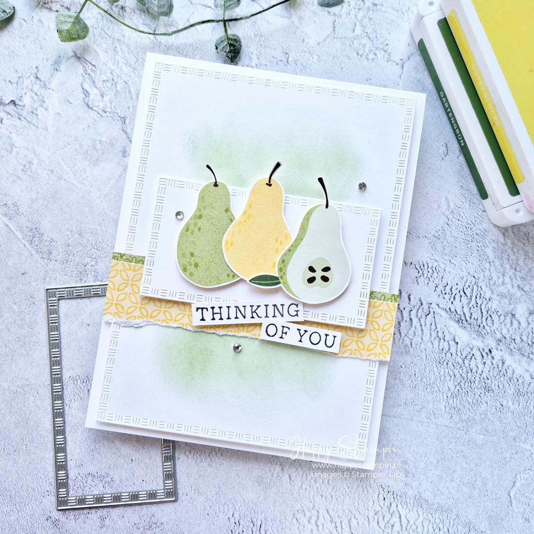 Stampin up   happy stampin   fancy friday   fruit salad 1