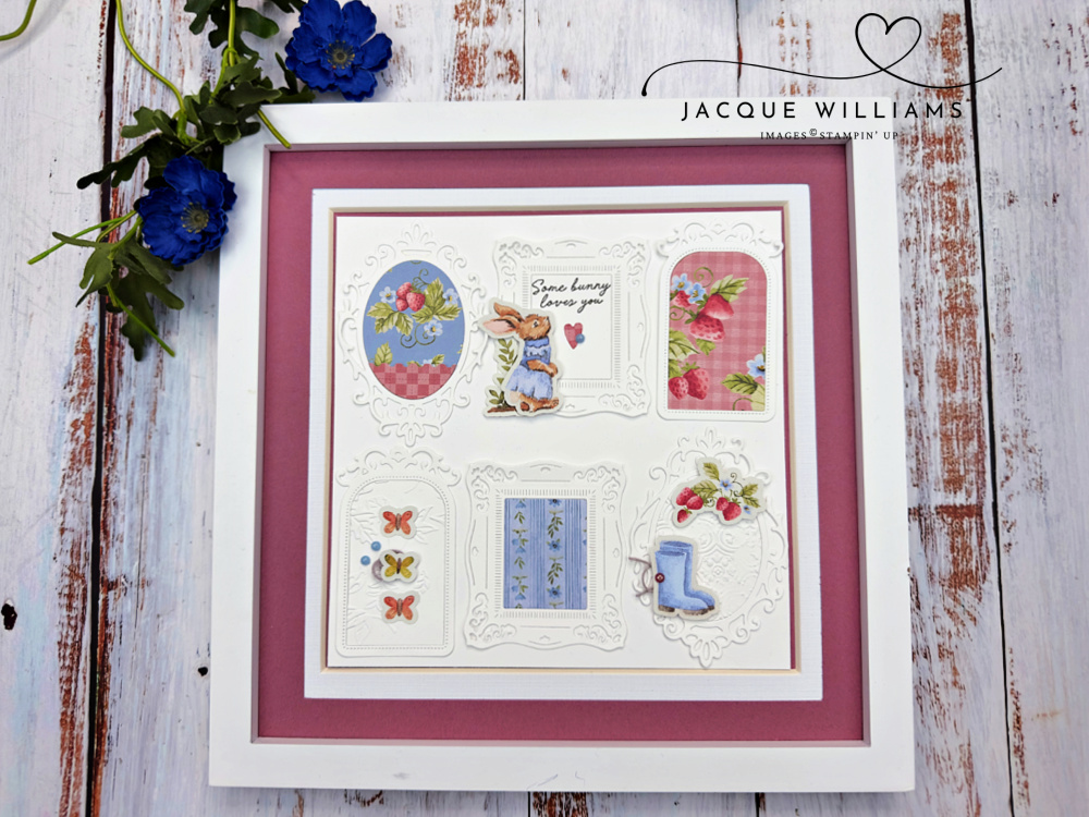 Stampin up storybook moments diy home decor nursery baby gift blog