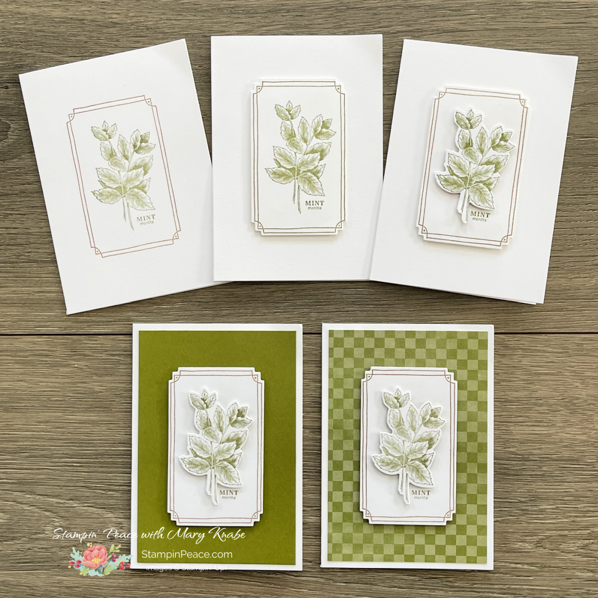 Stampin  up  grow with love   mary knabe