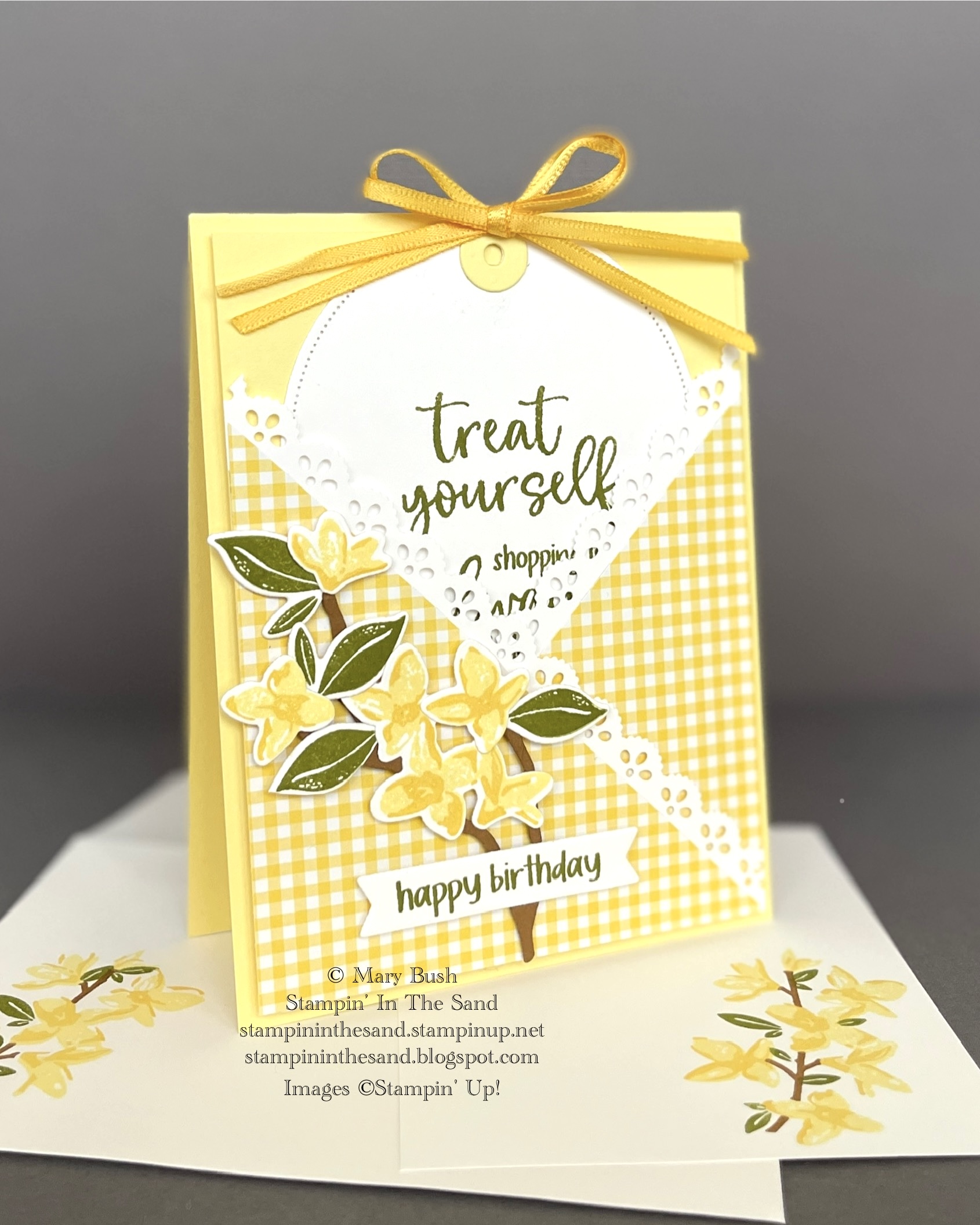 Floraldelightattentionshoppersdelightfulwishescrisscrossbirthdaycard