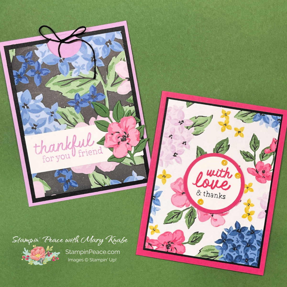 Stampin  up  lovely garden suite   pocket thoughts dies   mary knabe
