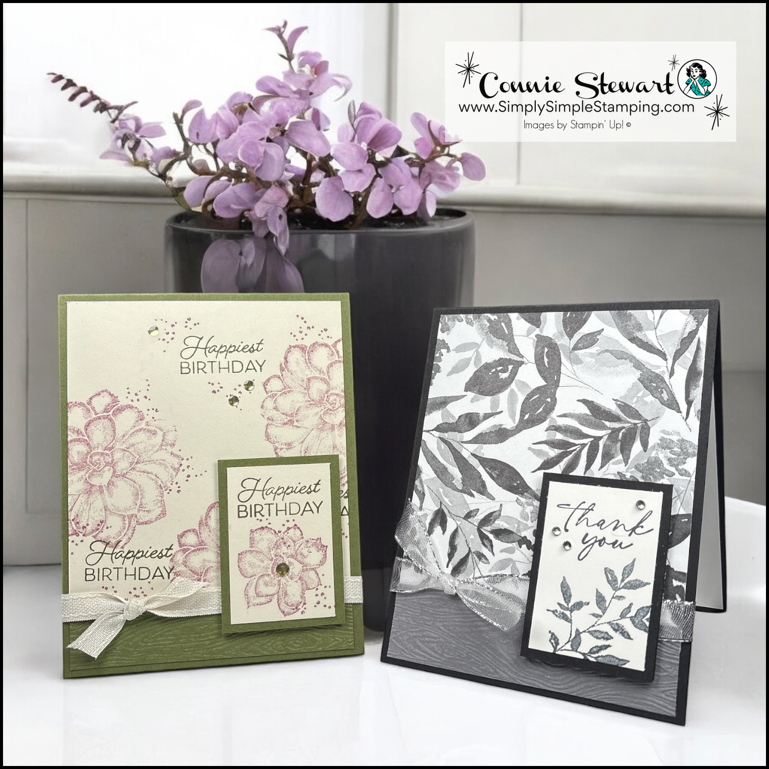 Easy elegant cards in 5 minutes