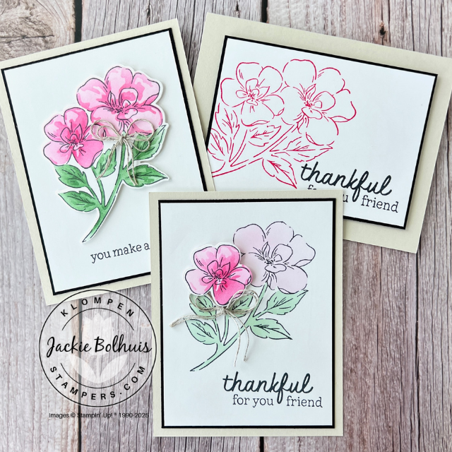 Thankful garden cards