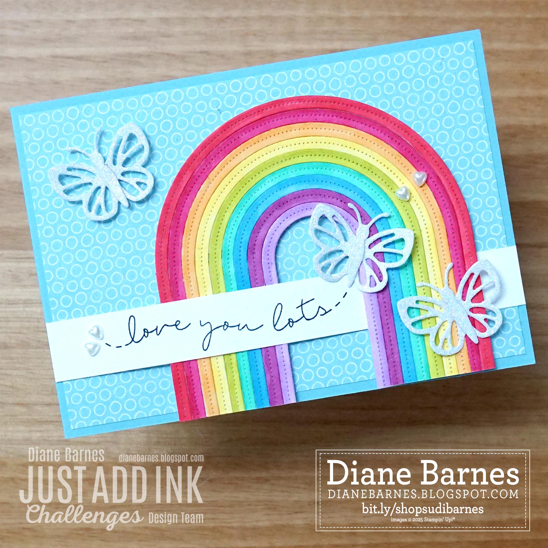 250325 everyday arches rainbow butterfly card ja1 744 3 square