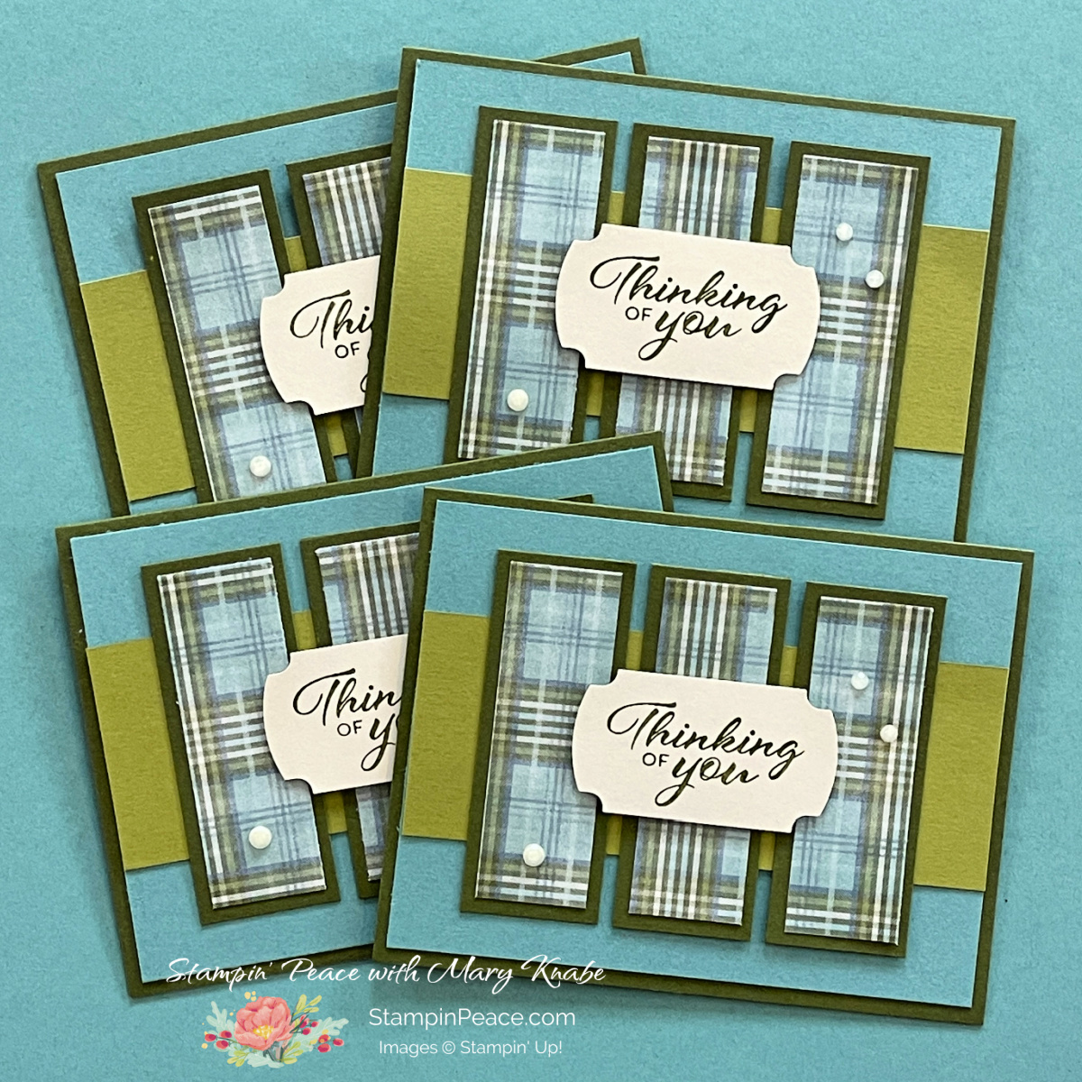 Stampin  up  layering leaves stamp set   mary knabe  5 