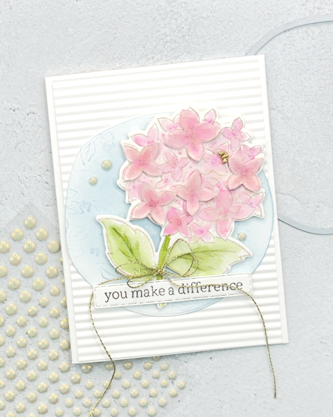 Lovely garden water colour thank you