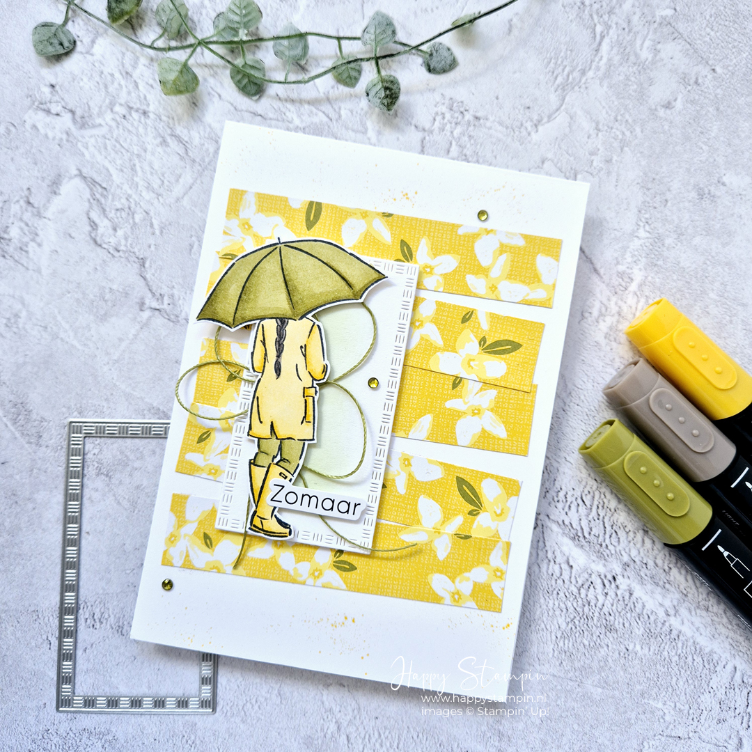 Stampin up   happy stampin   inspiratie en verkoop   umbrella days 1