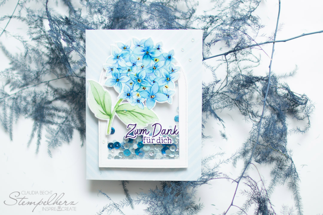 Stampin up stempelherz blumiges dankeschoen shakercard mit blumen 01b