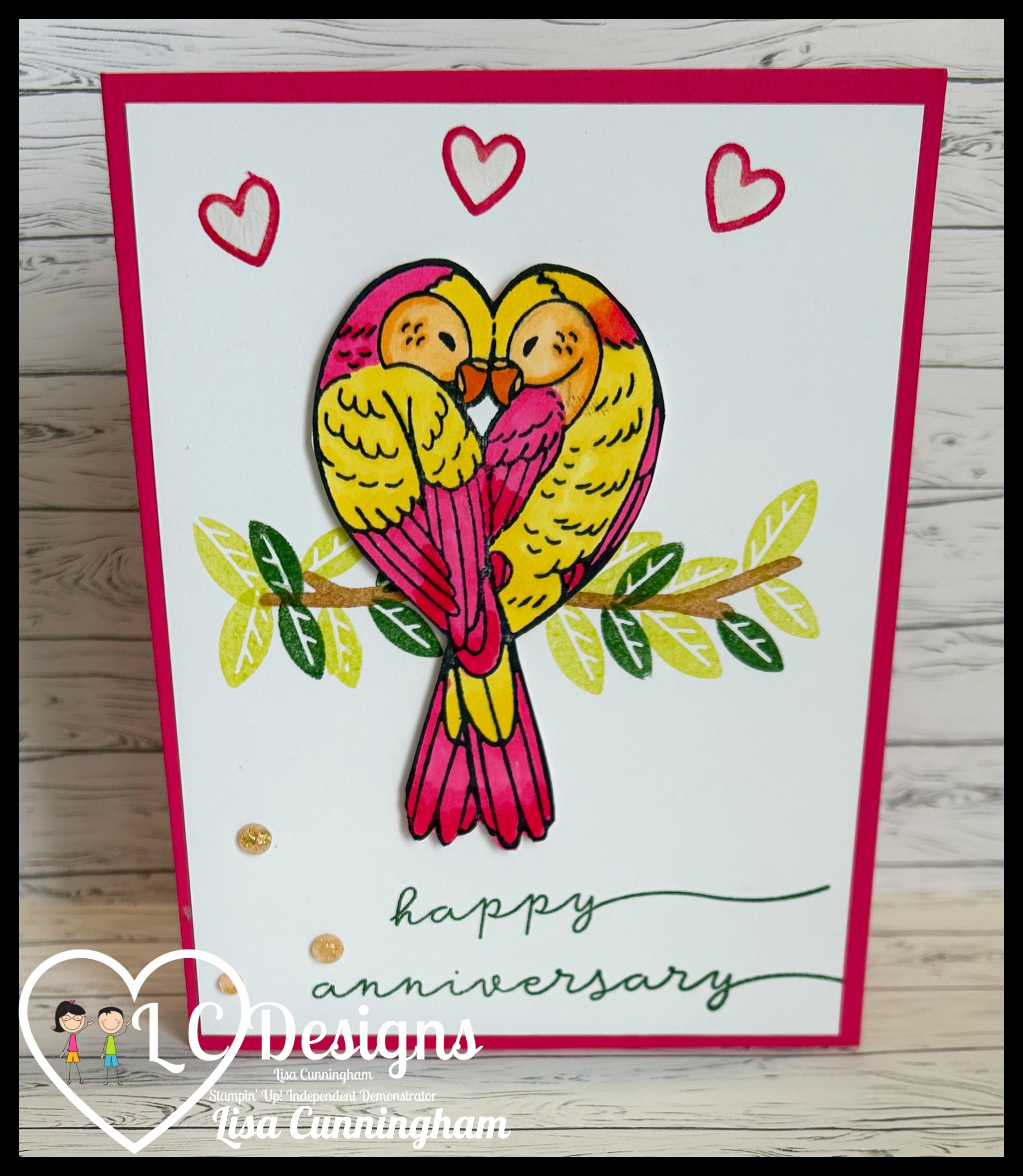 Feathered fun melon mambo