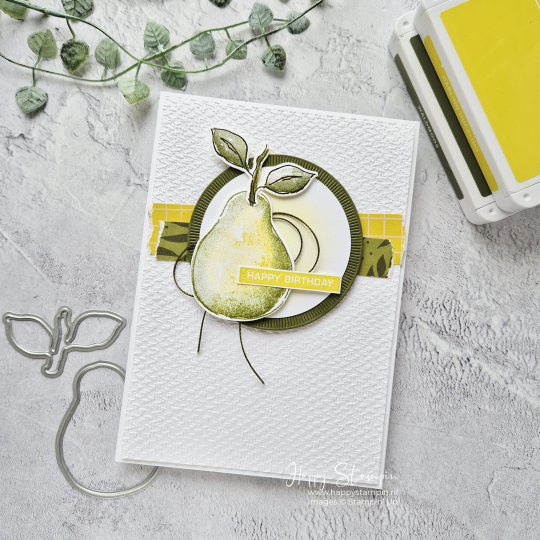 Stampin up   happy stampin   inspiratie en verkoop   perfectly pears 1