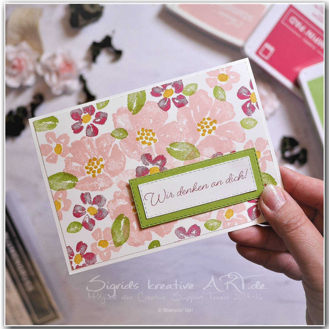 Blumengruss   sonnnenschein verbreiten   share suhshine   stampin up 2 001