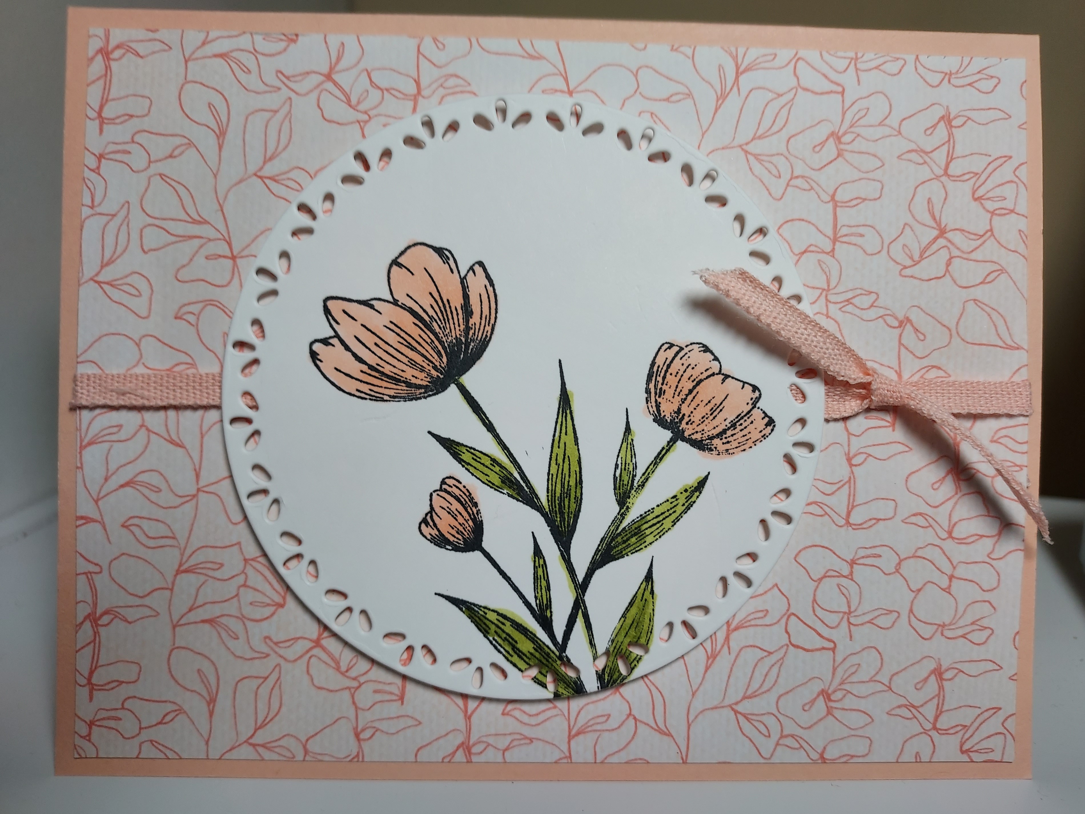 Spotlight on nature pink