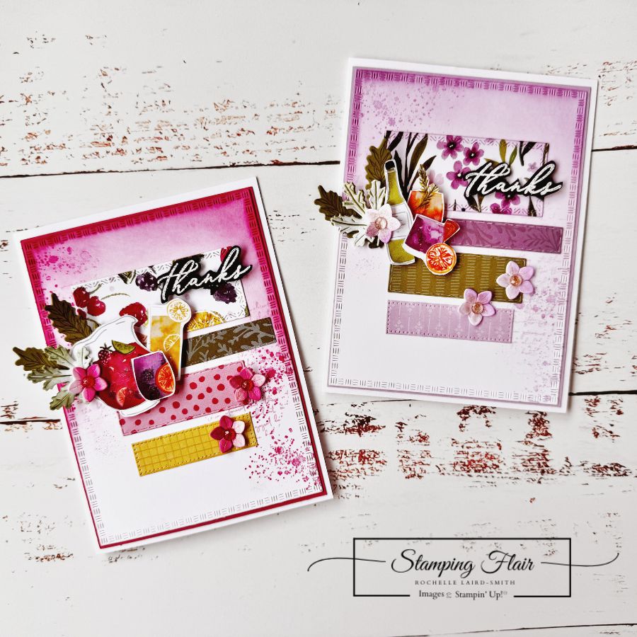 Celebratory sips  stampin  up  cheers   sips bundle  gdp sketch 502  craft roulette 272