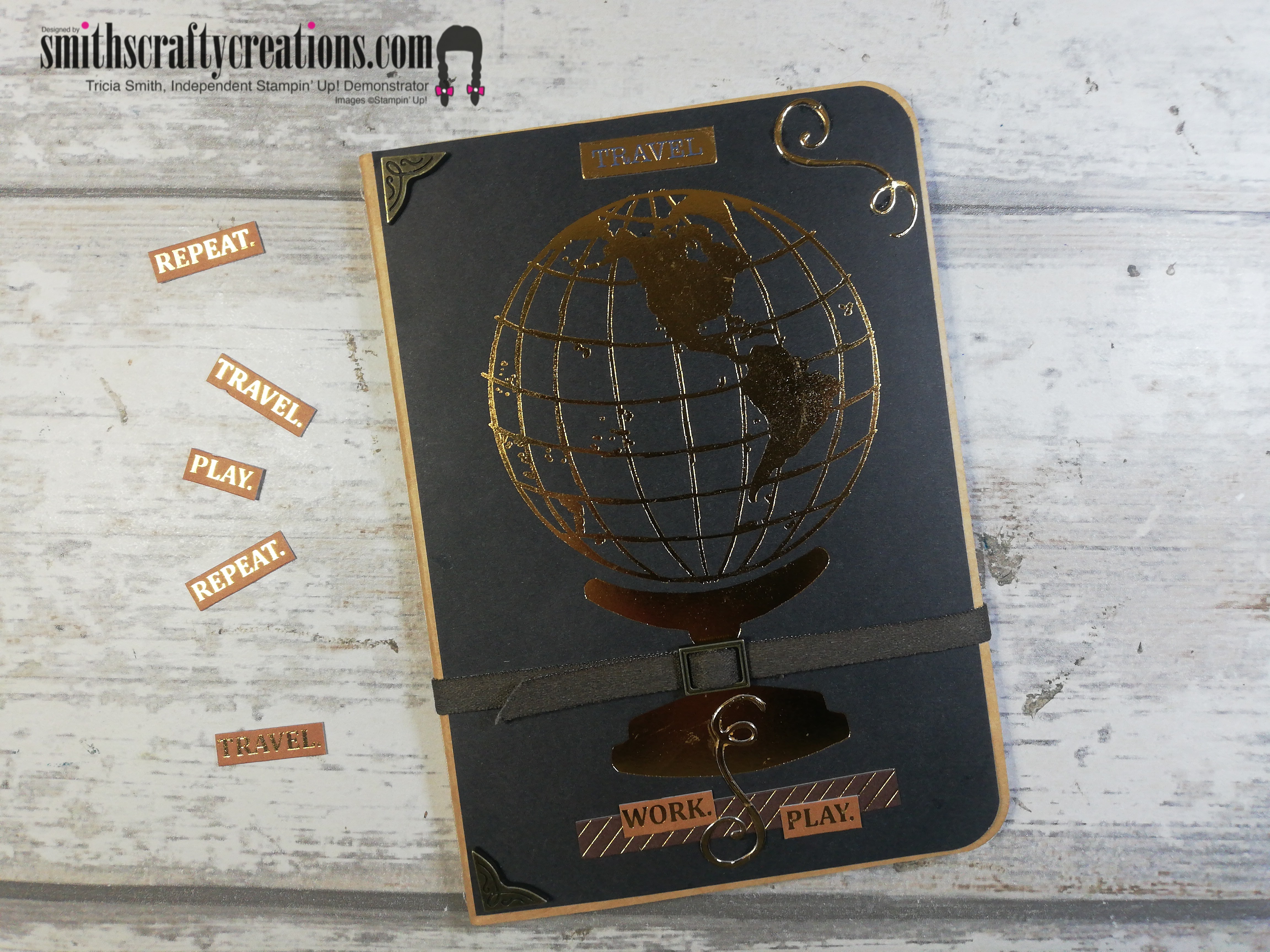 World of good altered notebook journal 1
