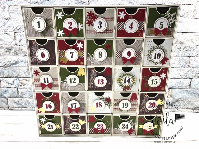 Christmas countdown advent calendar   1 