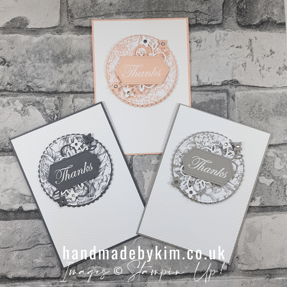 Peony garden dsp thank you cards 