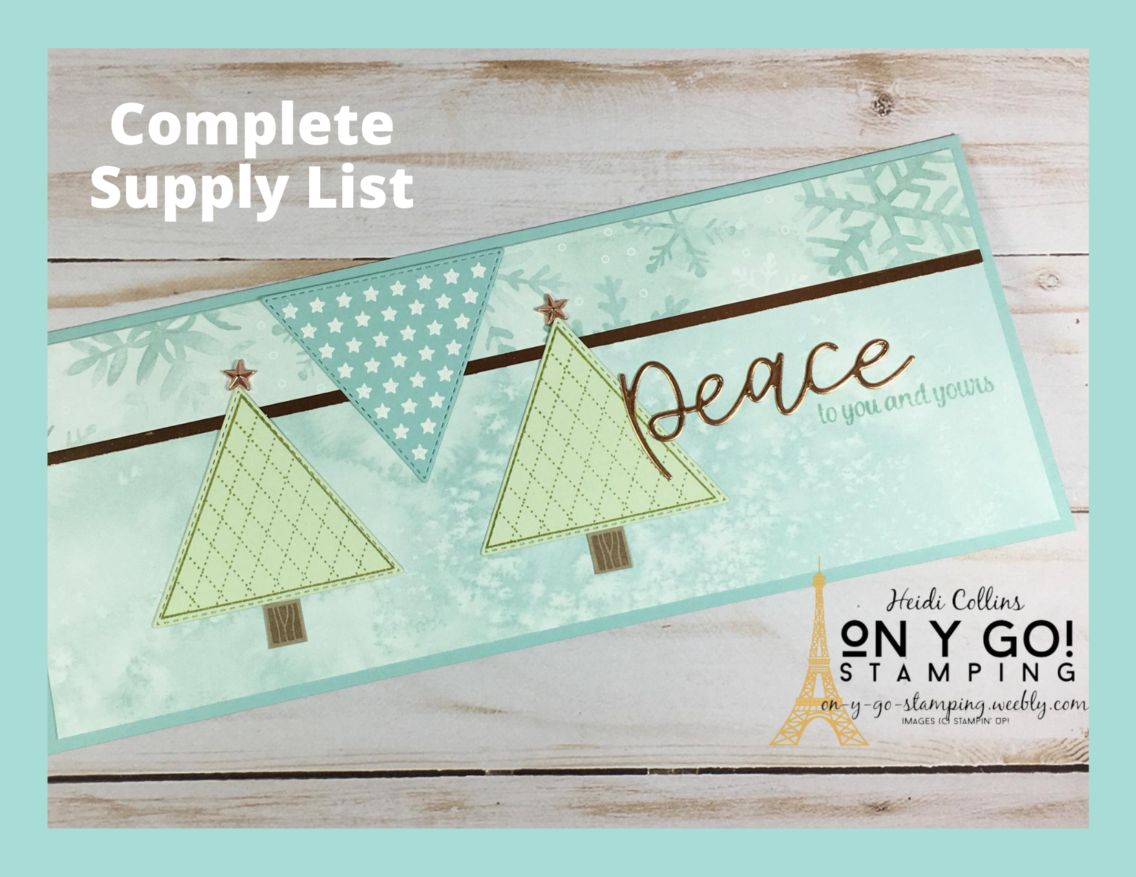 Slimline triangle supply graphic