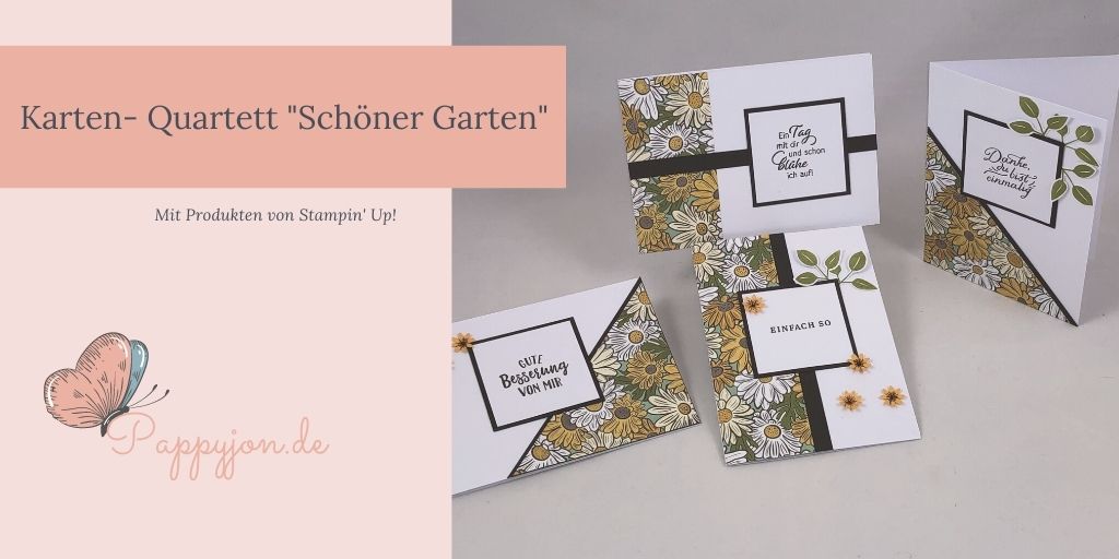 Karten quartett schoener garten tw