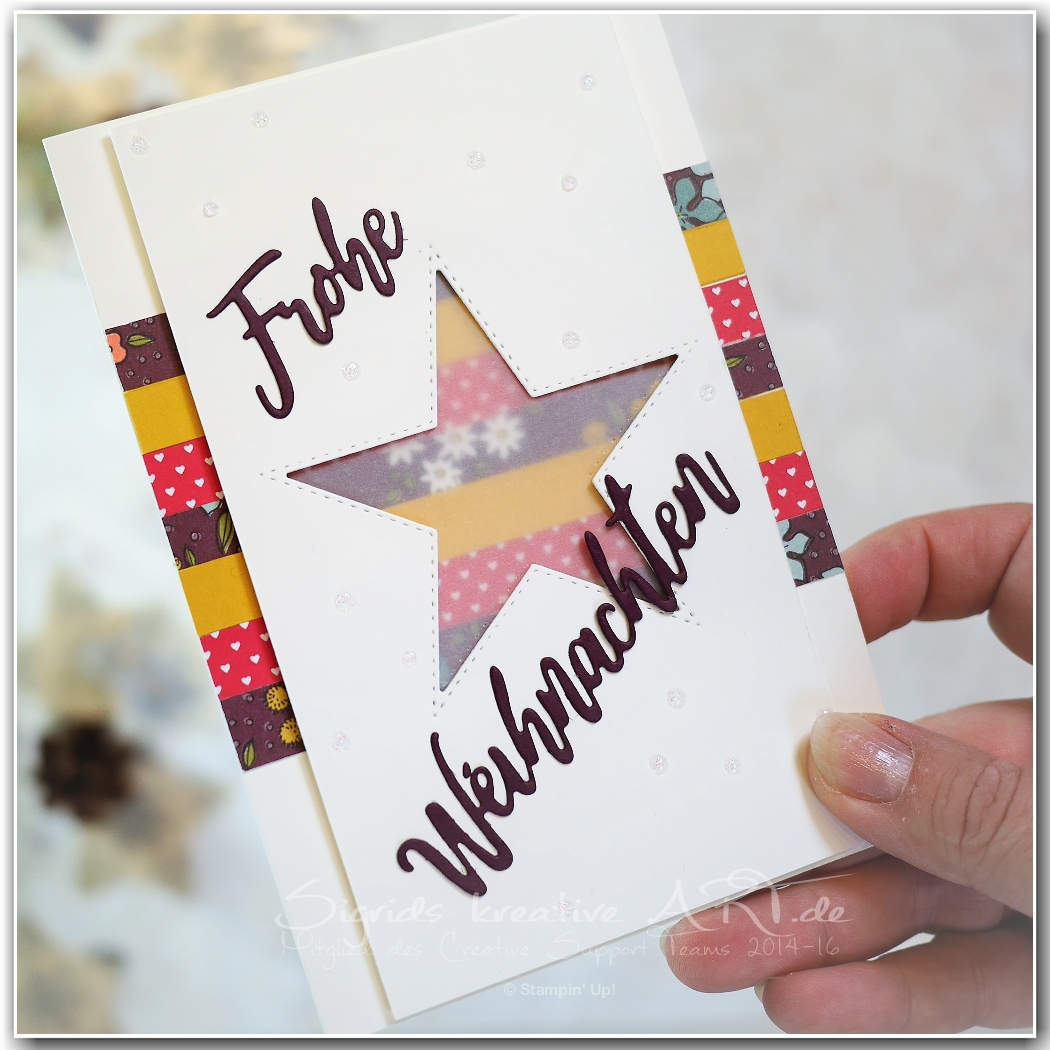 Wunschworte   weihnachtskarte   bestickte sterne   stampin up 2 001