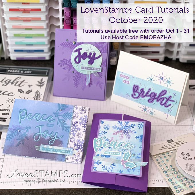 Peace and joy stamp set snowflake splendor dsp suite mash up lovenstamps tutorial projects supplies stampin up