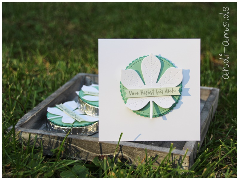 Karte herbstlich bestickte bl%c3%a4tter stampin up 4b