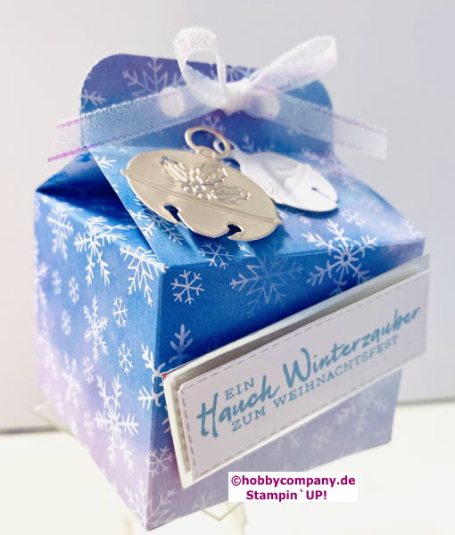 Schneeflockentraum verpackungen im  advent 2