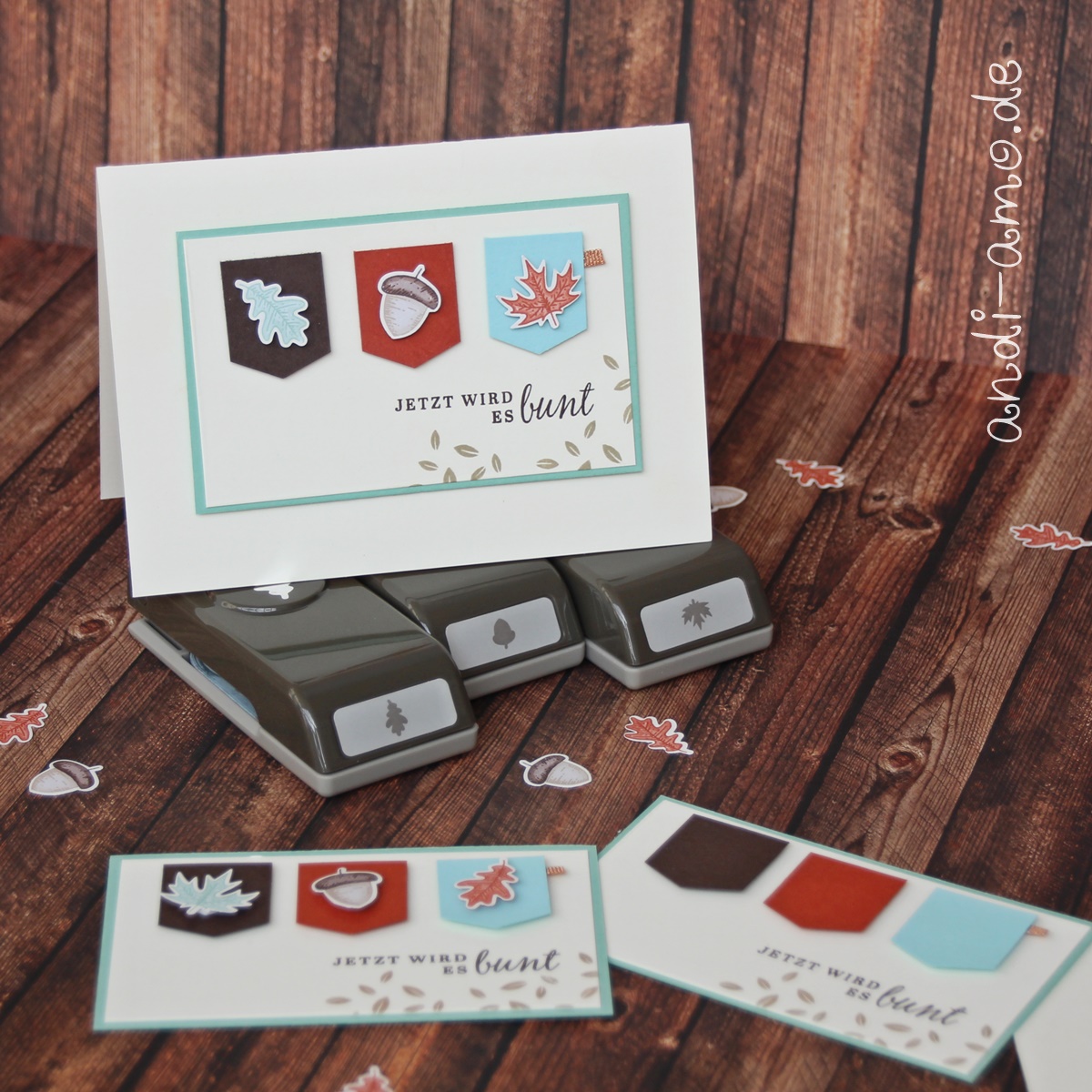 Stampin up karte sch%c3%b6ner herbst stanzen 2d