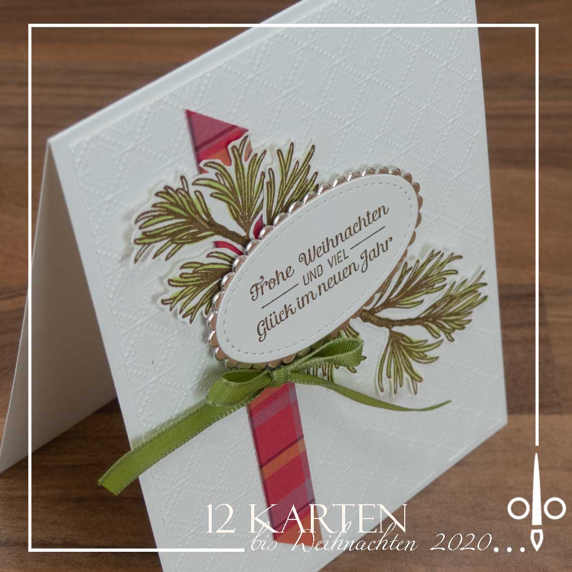 Stampin up friedvolle zweige weihnachtsmix 12 karte weihnachten weihnachtskarte pinslschereco alexandra grae insta