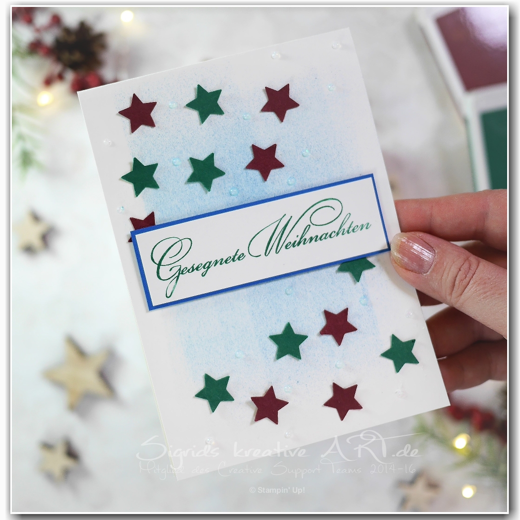 Farbchallenge   stampin up   weihnachtskarte 2 001