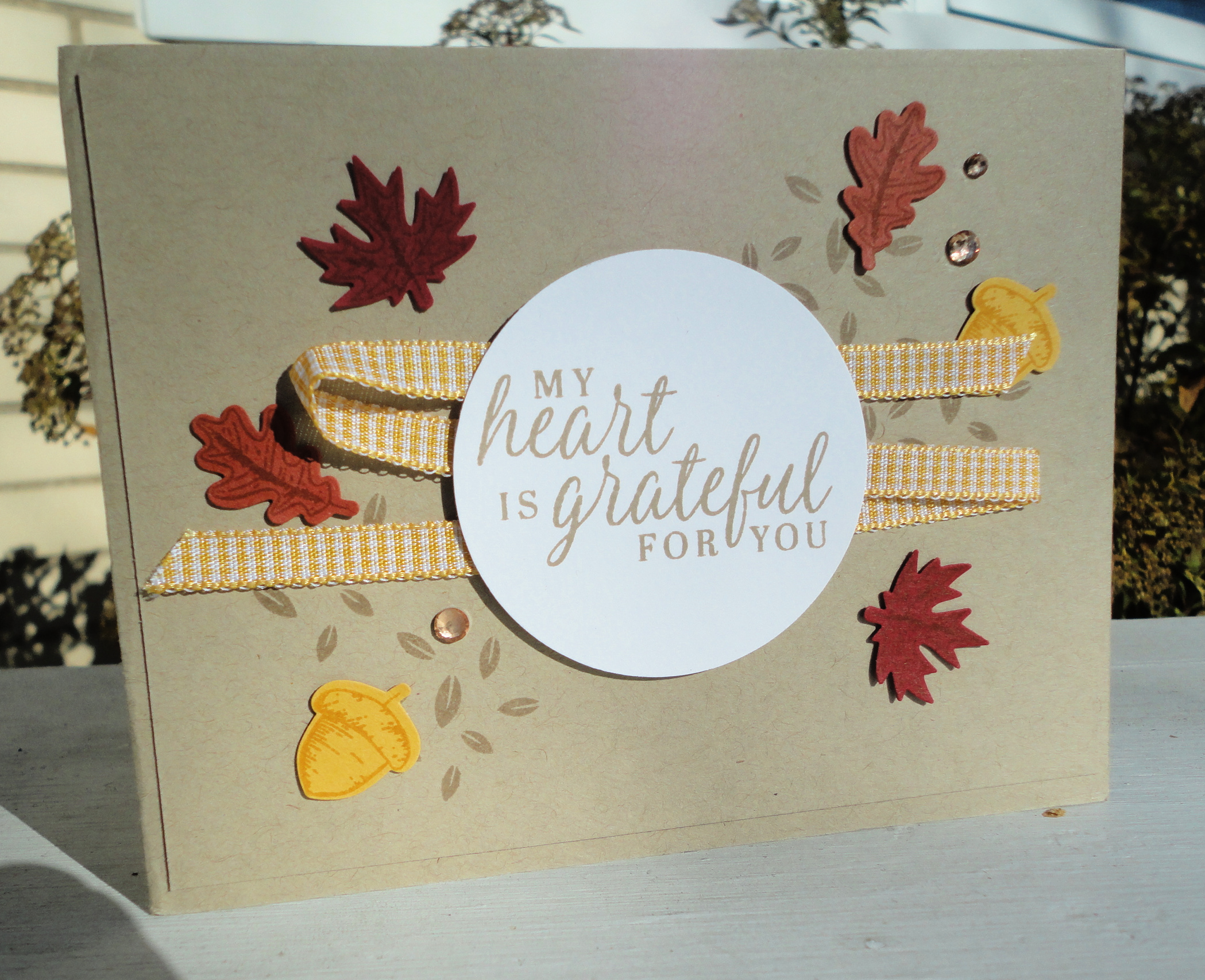 Beautiful autumn lyssa card blog