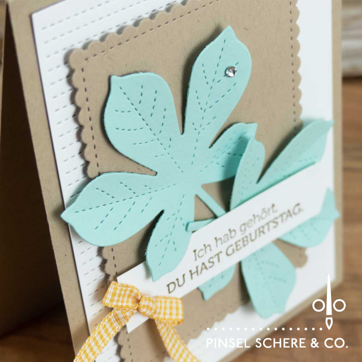 Stampin up geburtstagspost geburtstagskarte besticte bl%c3%a4tter so h%c3%bcbsch bestickt geburtstagsmix pinselschereco alexandra grape 01