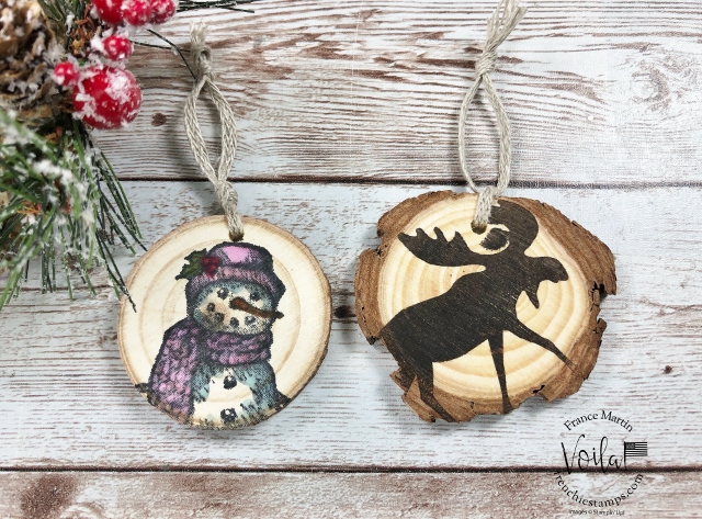 Wood ornaments 