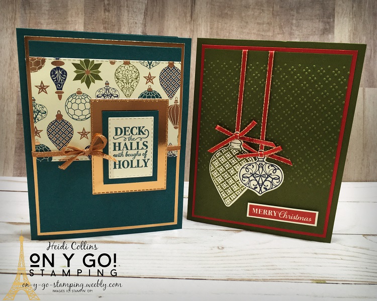 Brightly gleaming christmas card group resized