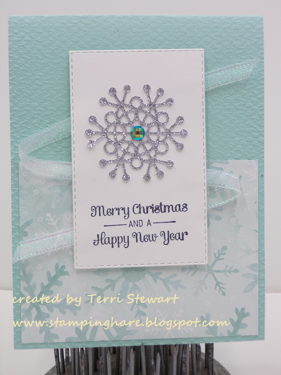 Sas snowflake splendor itty greetings