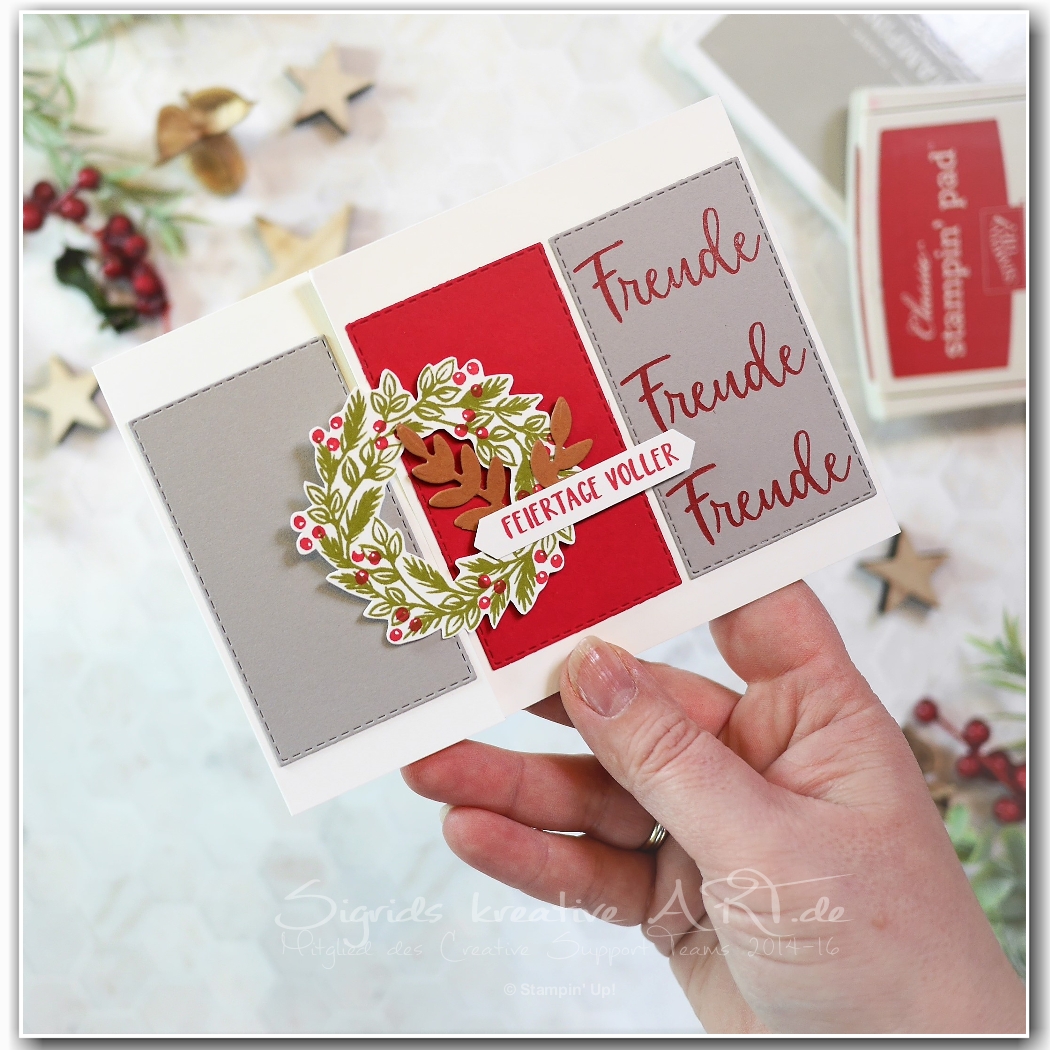 Paper pumpkin feiertage voller freude stampin up farbchallenge 1 001