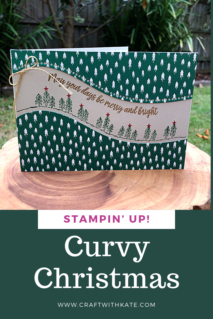 Curvy christmas by craft with kate stampin up australia 2020