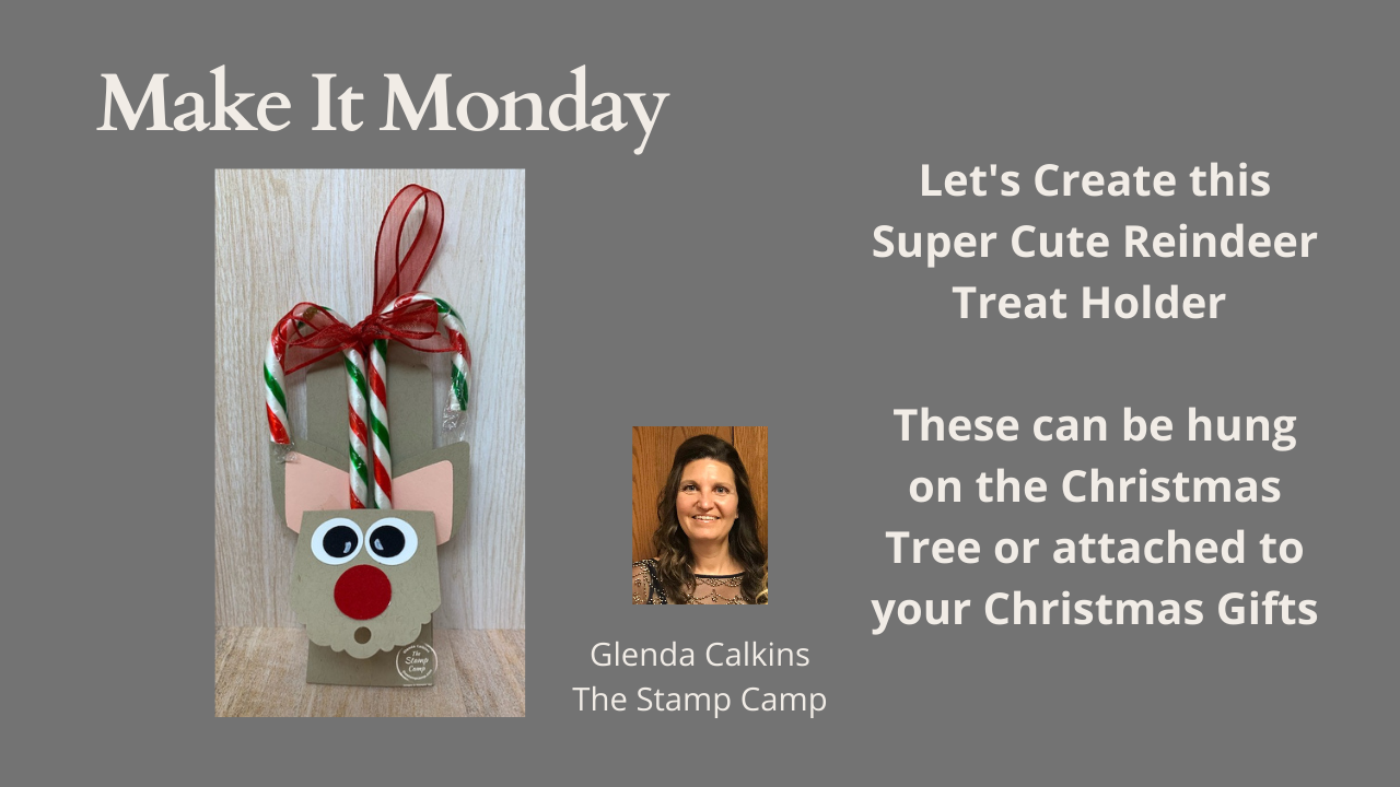 Make it monday reindeer treat holder