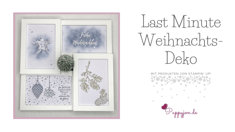 Last minute weihnachtsdeko mc