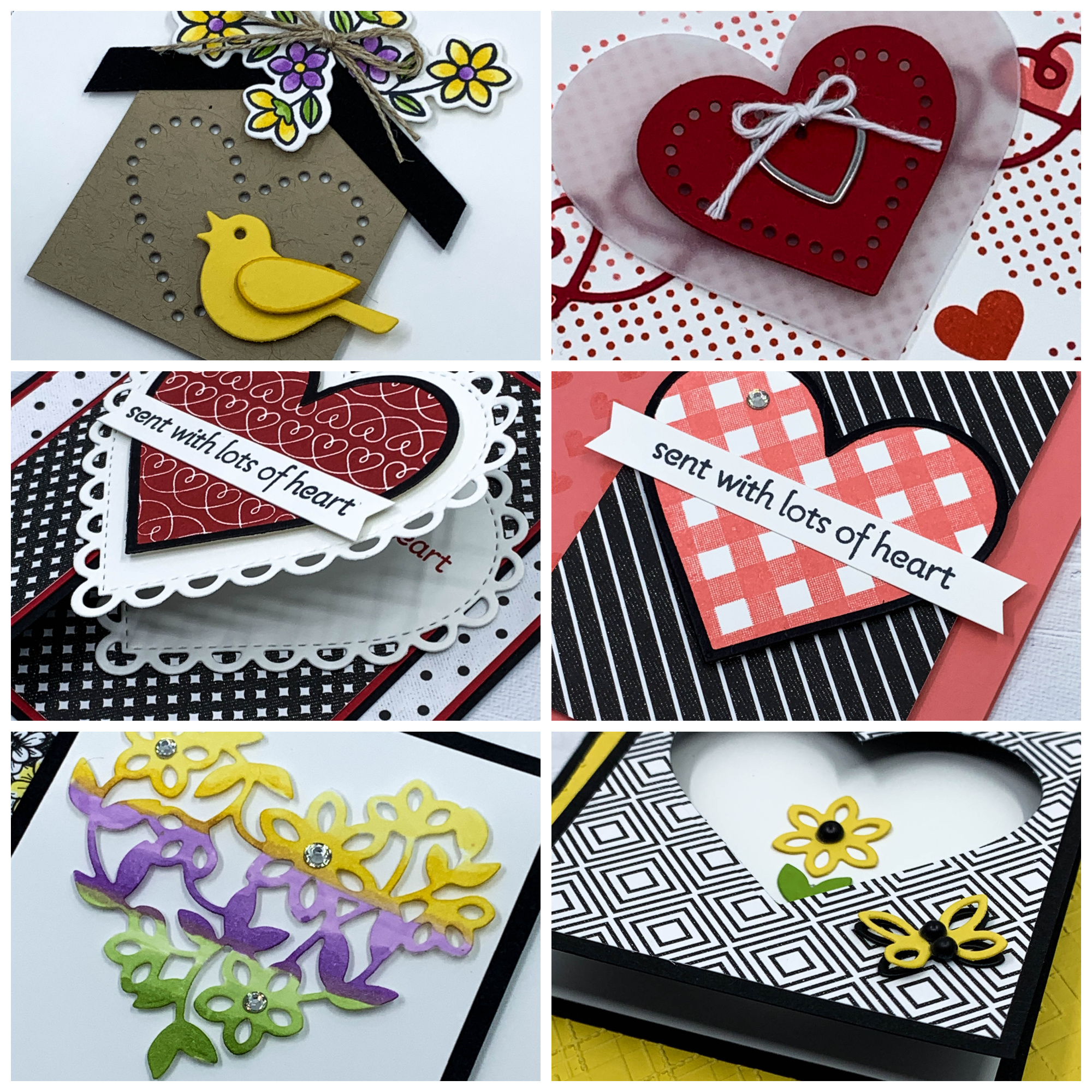 Lots of heart collage