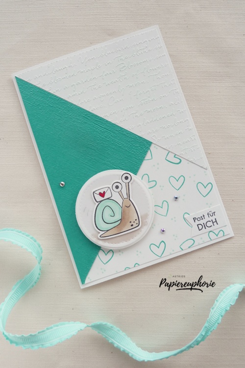 Stampinup einfachso karte schneckenpost snailed it astridspapiereuphorie 2 202101