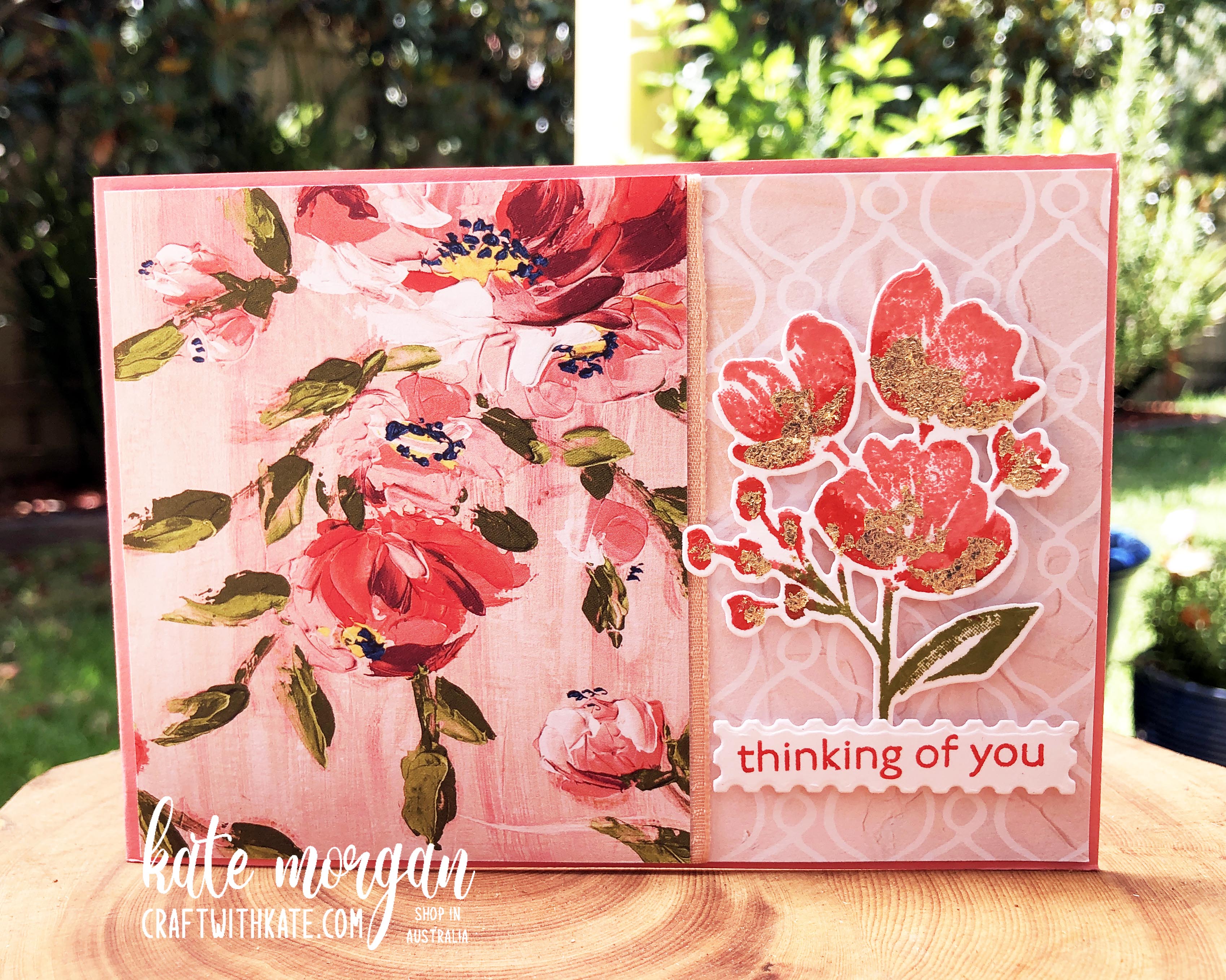 Art gallery bundle and gilded leafing by kate morgan stampin up australia 2021..