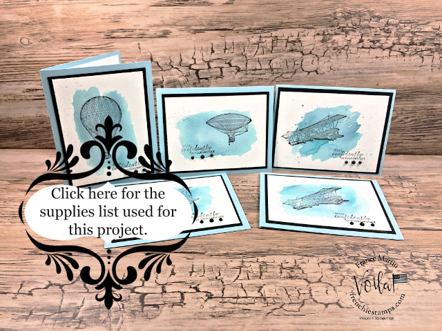 Soar confidently masculine card supplies list    1 
