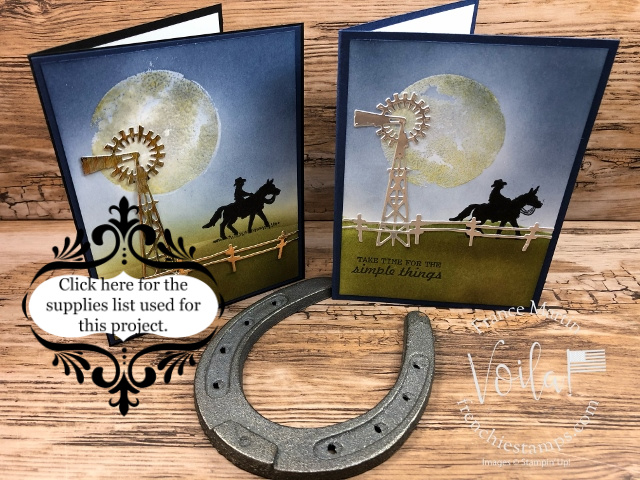 Ride the range moon scenery supplies list 