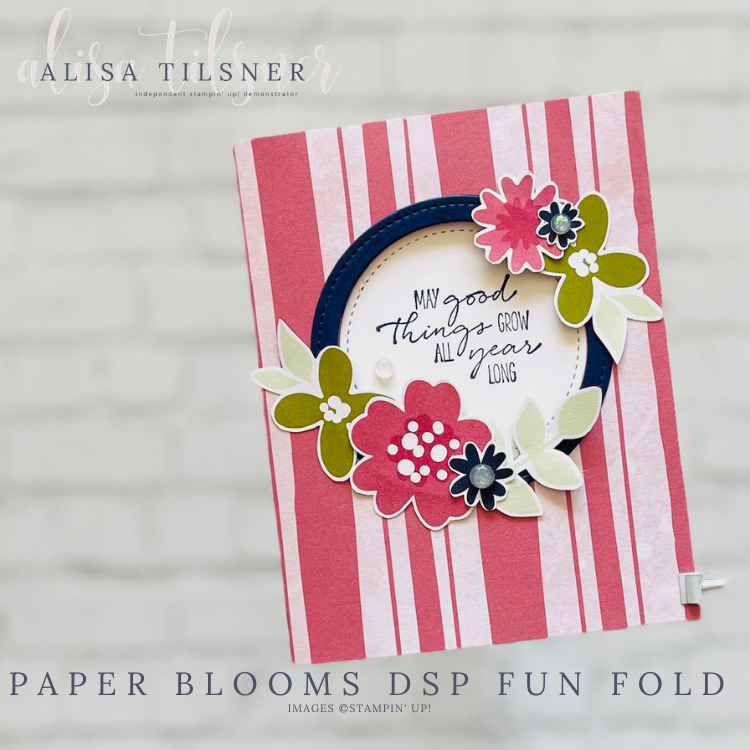 Paper blooms fun fold