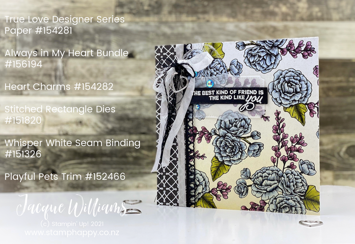 Stampin up true love you always best friend card alcohol markers stampin blends blending brushes altering printed paper dsp how to alter die cuts ombre always in my heart forever and always wedding car